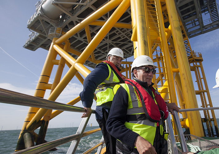 foto noticia Iberdrola completa las contrataciones de Saint Brieuc, su primer proyecto eólico marino en aguas del canal de La Mancha.